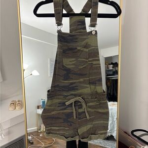 Z Supply Camouflage Jumpsuit